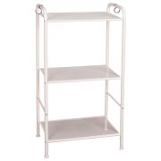 Стеллаж на металлокаркасе «Валенсия-13», 455х300х855 мм, 3 полки, белый, СТВ13 Б