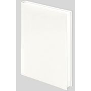 Ежедневник недатированный Lamark Sigma A5 белый, 272 стр., искусственная кожа, ляссе, перфорация угла, белый блок