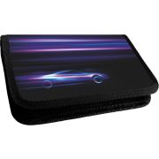 Пенал Lamark «Light speed», 1 отделение, на 17 предметов, 115х205х30 мм, на молнии, покрытие Soft touch