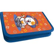 Пенал Lamark «Little Gamers», 1 отделение, на 17 предметов, 115х205х30 мм, на молнии, покрытие Soft touch