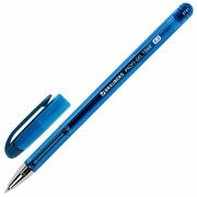 Ручка гелевая BRAUBERG «Profi-Gel TONE», СИНЯЯ, линия письма 0,4 мм, стандартный наконечник 0,5 мм, тонированный корпус, 144128