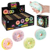 Игрушка-антистресс «Крутой замес». Пончик, 8х3,5 см, ассорти, дисплей, 1TOY, Т24577