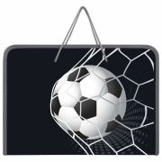 Папка для труда на молнии с ручками ПИФАГОР А4, 1 отделение, пластик, органайзер, «Ball kick», 272229