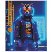 Тетрадь предметная 24 л линия Lamark, серия «Fantastic Animals» - Русский язык, выборочный уф-лак+лак-песок