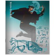 Тетрадь предметная 24 л клетка Lamark, серия «Street dancing» - История, выборочный уф-лак