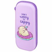 Пенал BRAUBERG, 1 отделение, 1 откидная планка, EVA, 22х10х5 см, «Capybara», 272335