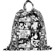 Cумка-рюкзак Lamark «Manga», на шнурках, 34х42 cм, внутр. карман на молнии, ручки, застежка на груди