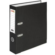 Папка-регистратор STAFF «Profit» покрытием из ПВХ, 75 мм, с уголком, черная, СЪЕМНЫЙ МЕХАНИЗМ, 272012