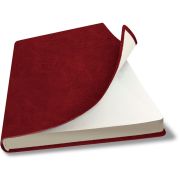 Ежедневник недатированный Lamark Sigma FLEX В6 (125х170 мм) темно-красный, 256 стр., закругленные углы