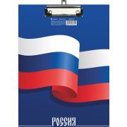 Планшет с верхним зажимом, А4, картон ламинированный, Россия