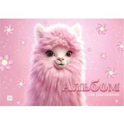 Альбом для рисования 24л. на склейке «Альпака», выборочный уф-лак, блок - офсет 100г/м