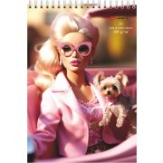 Скетчбук Розовая мечта, А5, 20 л.,160 г/м2, обложка софт тач, твердая подложка, спираль сверху