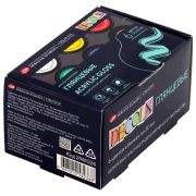 Краски акриловые глянцевые «Декола», 6 цветов по 20 мл, в банках, Невская Палитра, 2941024