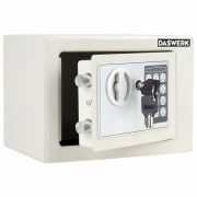 Сейф мебельный DASWERK (ДАСВЕРК) SC-170EL (170х230х170 мм), электронный замок, бежевый, 291340