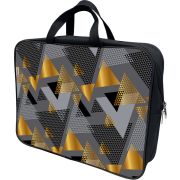 Папка-портфель Lamark «Графит», А4, 36х27х8 см, 1 отд., на молнии, с ручками, карман внутри, усил. дно, 36х27х8 см, печать по ткани с одной стороны(индив.упак)