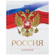 Дневник 5-11 класс 48 л., твердый, BRAUBERG, глянцевая ламинация, с подсказом, «Символика 2», 106067