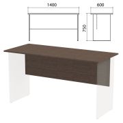 Столешница, царга стола письменного «Канц» 1400х600х750 мм, цвет венге, СК21.16.1