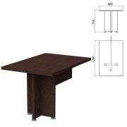 Столешница стола приставного «Приоритет» (800х1200х750 мм), венге, К-917, К-917 венге