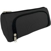 Пенал-косметичка Lamark на два отделения, на молнии, 22х10х8,5 см, 2Ton серый (индивидуальн.упак.)