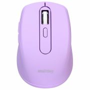 Мышь беспроводная бесшумная SMARTBUY 611AG-V, USB, 4 кнопки + 1 колесо, оптическая, лиловая, 02033, SBM-611AG-V
