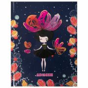 Дневник 1-4 класс 48 л., твердый, ЮНЛАНДИЯ, глянцевая ламинация, с подсказом, «Flower Girl», 106354