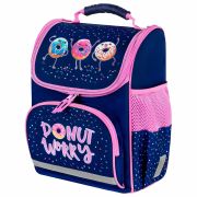 Ранец ПИФАГОР BASIC, 1 отделение, 3 кармана, эргономичная спинка, «Comic donuts», 35х28х18 см, 273137
