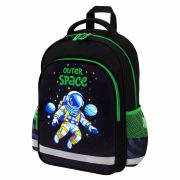 Рюкзак ПИФАГОР SCHOOL, 1 отделение, 3 кармана, «Outer space», 38x28х14 см, 273173