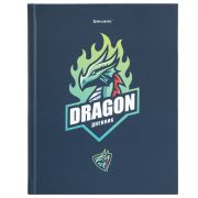 Дневник 1-11 класс 40 л., твердый, BRAUBERG, матовая ламинация, «Dragon», 107178