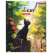 Дневник 1-11 класс 40 л., твердый, BRAUBERG, матовая ламинация, «Cute Cat», 107180