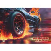 Альбом для рисования 40л. на склейке «Drift show»,  блок - офсет 100г/м