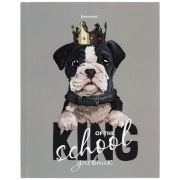 Дневник 5-11 класс 48 л., твердый, BRAUBERG, глянцевая ламинация, с подсказом, «Милый Пёс», 106402