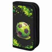 Пенал ПИФАГОР, 2 отделения, ламинированный картон, 19х11 см, «Offline», 273484