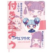 Дневник 1-11 класс 48 л., кожзам (твердая), застежка, BRAUBERG, «Аниме девочка», 107228