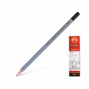 Карандаш чернографитный KOH-I-NOOR «1860», 1 шт., 3B, корпус серый, 186003B00104