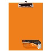 Планшет с верхним зажимом, А4, 2 мм, PVC, оранжевый