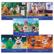 Альбом для рисования А4 30 л., скоба, обложка картон, HATBER, 205х290 мм, «Буба», 082442, 30А4В