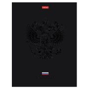 Блокнот А5 167х216 мм, 80 л., твёрдый, клетка, матовая ламинация, лак, блок 5 цветов, HATBER, «Россия», 085282, 80ББ5лолВ130989