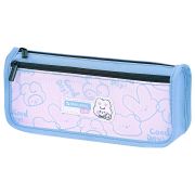 Пенал мягкий BRAUBERG KIDS, 2 отделения, полиэстер, «Bunny», 22x10x6 см, 273552