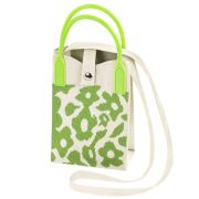 Сумочка-органайзер повседневная HEIKKI KNIT (ХЕЙКИ) кросс боди, вязаная, 17х12х5 см, «Flowers», 273797