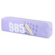 Пенал ЮНЛАНДИЯ ЮНИОР, 1 отделение, полиэстер, «Numbers», 20х6х4 см, 273807