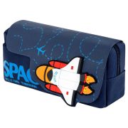 Пенал ЮНЛАНДИЯ ЮНИОР, 2 отделения, «Space rocket», 21х10х7 см, 273820