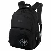 Рюкзак BRAUBERG CONCEPT универсальный, 2 отделения, светоотражающий принт, «Gray Spider», 45х30х18 см, 273847