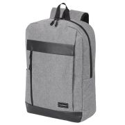 Рюкзак HEIKKI PLANE (ХЕЙКИ) универсальный, отделение для ноутбука, серый, 42х30х14 см, 273887