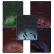 Тетрадь А5, 48 л., BRAUBERG, скоба, клетка, SoftTouch, «Peaceful», (микс в спайке), 405327