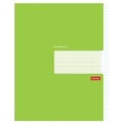 Тетрадь А5 48 л., HATBER скоба, клетка, обложка картон, «Зеленая», 074512, 48Т5В1_27563
