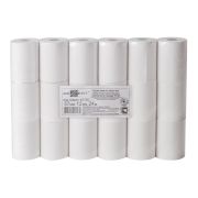 Чековая лента ТЕРМОБУМАГА 57 мм (диаметр 40 мм, длина 24 м, втулка 12 мм) КОМПЛЕКТ 18 шт., AKZENT