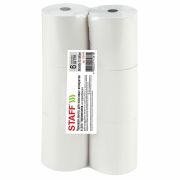 Чековая лента ТЕРМОБУМАГА 80 мм (диаметр 66-73 мм, длина 60 м, втулка 12 мм) КОМПЛЕКТ 6 шт., STAFF, 110449